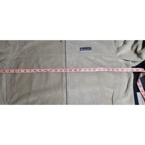 Columbia Steens Mountain Full Zip Fleece Jacket Men’s XXL Beige New - Picture 6 of 9